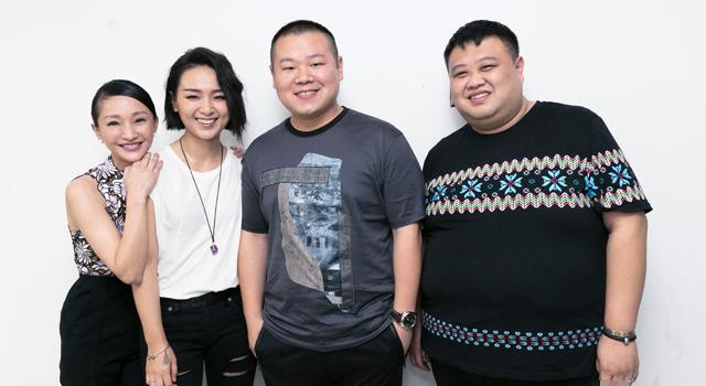 岳云鹏晒与周迅周笔畅合影 现“等胖数列”