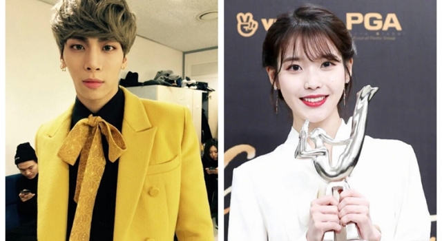 IU 获奖感言提到钟铉 对于他的离去直到现在都很悲伤
