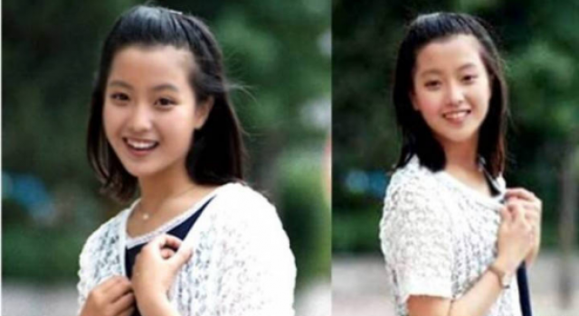 金喜善女儿 9岁近照曝光越长大越秀气