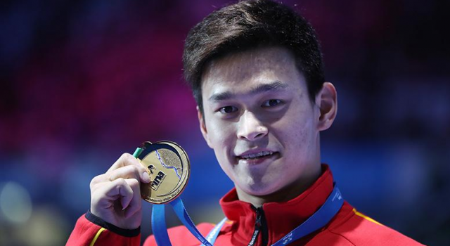 孙杨获得最佳男运动员奖 孙杨再次当选最佳男运动员
