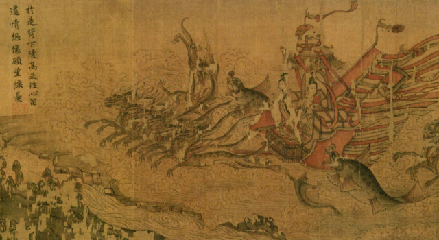 画作赏析之洛神赋图 中国最美的柏拉图式爱情