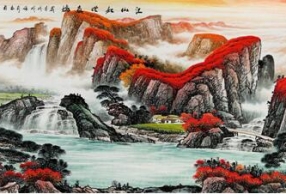 白墙挂什么样的装饰画,家装挂画往这看