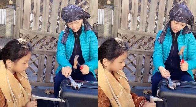 安徽卫视一姐周群女儿曝光,两人同框似姐妹花,网友:母女太不像