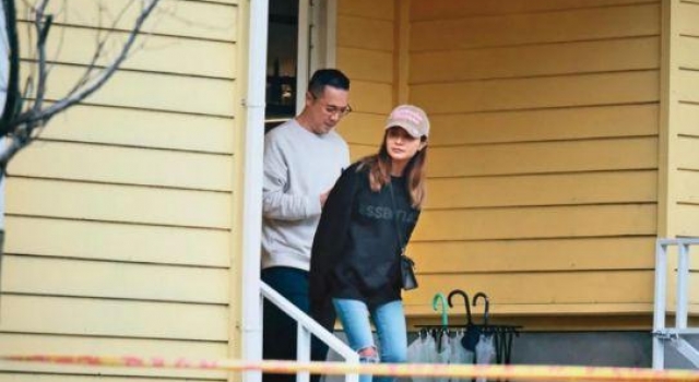 梁静茹前夫约会名媛林以婕,为逗女生和羊驼玩亲亲,多次牵手散步