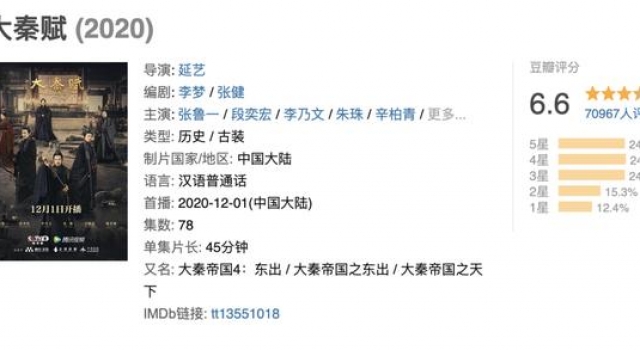 看看富大龙饰演的嬴政,《大秦赋》真该过来挨打