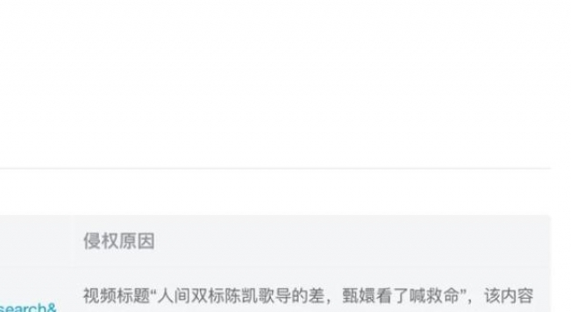 陈凯歌投诉吐槽自己的视频,是小气吗?
