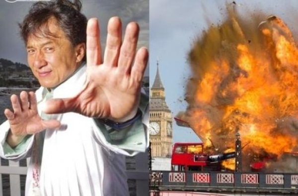 成龙伦敦拍电影爆破戏时引恐慌 市民吓坏以为恐袭慌忙投诉