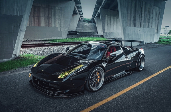 彰显天生优雅气质 LibertyWalk 法拉利458 GT