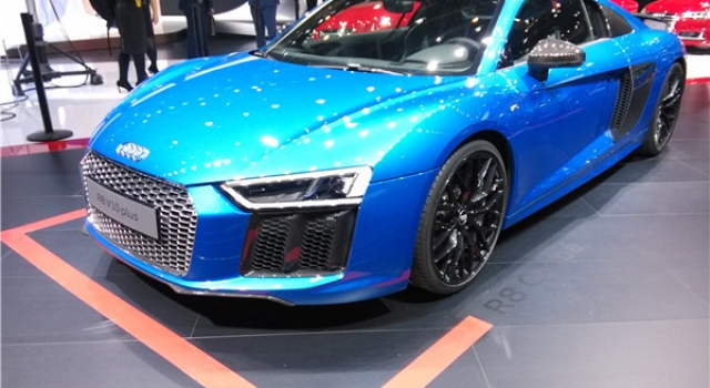 奥迪R8 V10 Plus亮相车展 今年第三季度正式引进