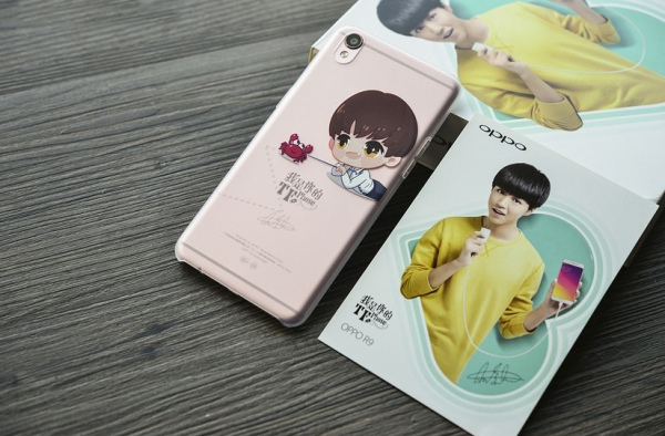 OPPO R9 TFPhone闪亮登场 王俊凯手机制定版赏析