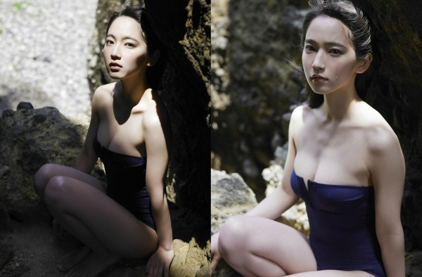 日本女星吉冈里帆写真 穿着比基尼大秀姣好身材