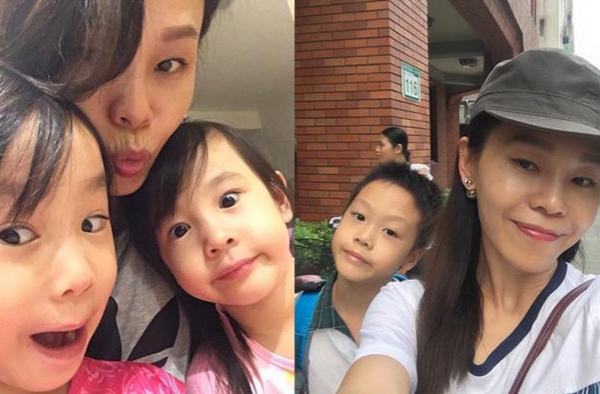 彭佳慧有几个孩子? 彭佳慧双胞胎女儿照片曝光