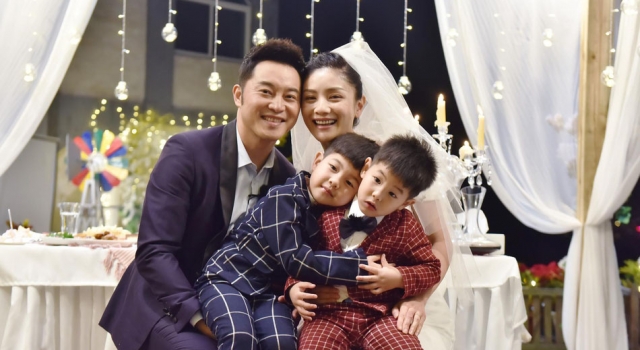 沙溢胡可结婚6周年再拍婚纱照 520强势秀恩爱