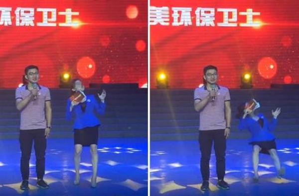 女主持人诡异倒地被传心梗猝死 真相原来是这样……