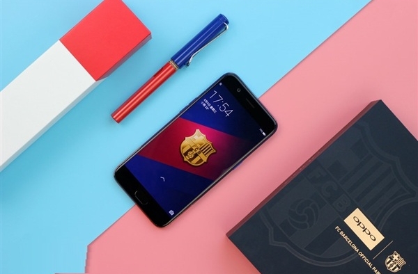 OPPO R11巴萨限量版图赏 红蓝撞色还有18K真金！