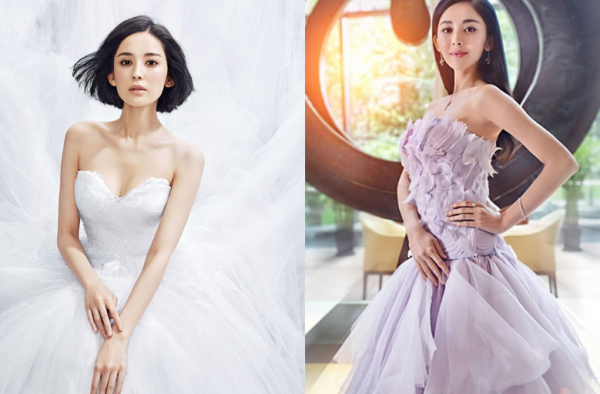 古力娜扎婚纱照美若天仙 这样的娜扎你还黑她吗？