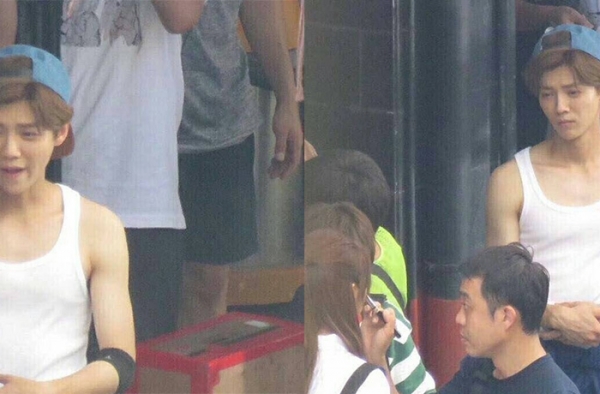 鹿晗看关晓彤都是爱 还指导化妆师给女友化妆太甜了