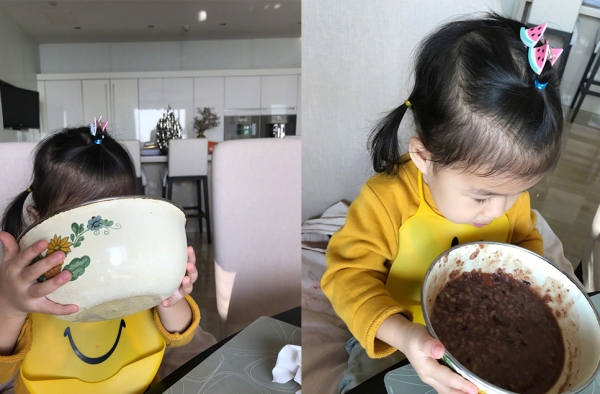 章子怡女儿送姥姥家后画风大变 全世界姥姥都一个样
