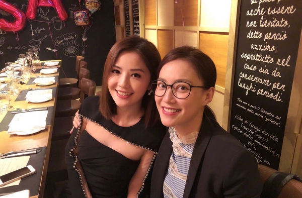 张敬轩关智斌为阿Sa庆生 蔡卓妍人缘为什么这么好