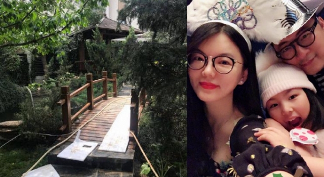 李湘豪宅惊现园中秘景 网友直呼果然是壕气