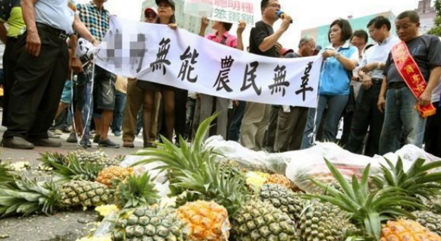 香蕉崩完凤梨崩 台湾供需市场大乱蔡英文发怒