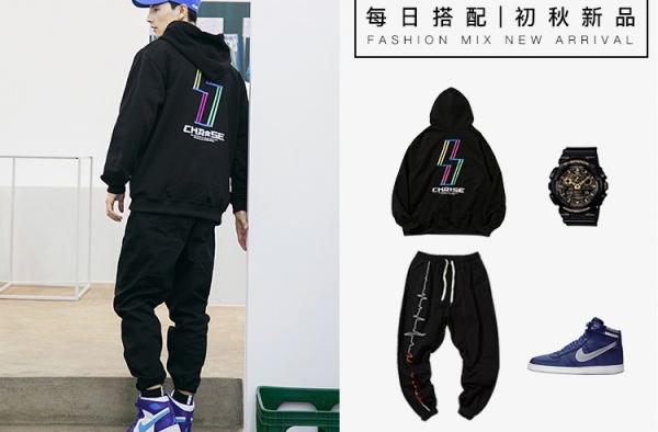 街头风格中的黑色系穿搭 黑色系服饰怎么穿出时尚感?