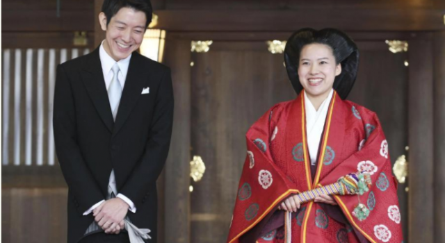 日本绚子公主大婚 结婚礼金让一般人望尘莫及