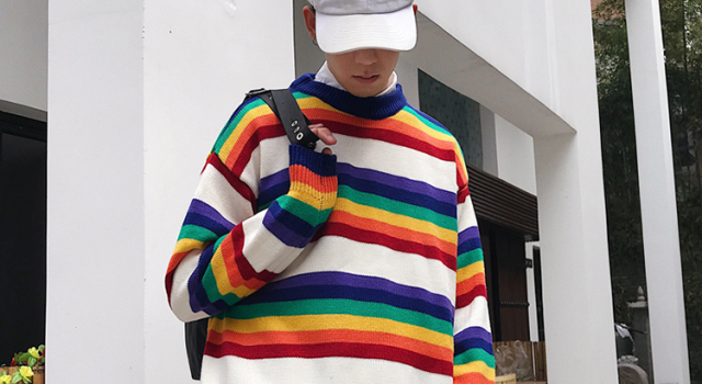男士冬季毛衣穿搭  让这个冬天没有一丝寒意