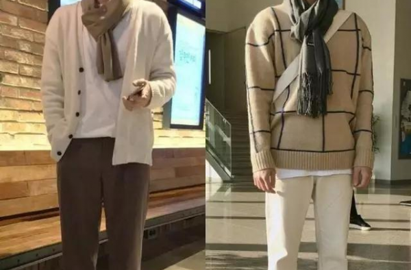 秋冬穿搭怎么穿出韩范儿？一件男士毛衣即可！