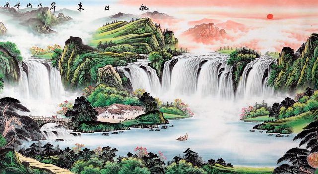 沙发背景墙装饰画怎么选，开拓家居视野空间感