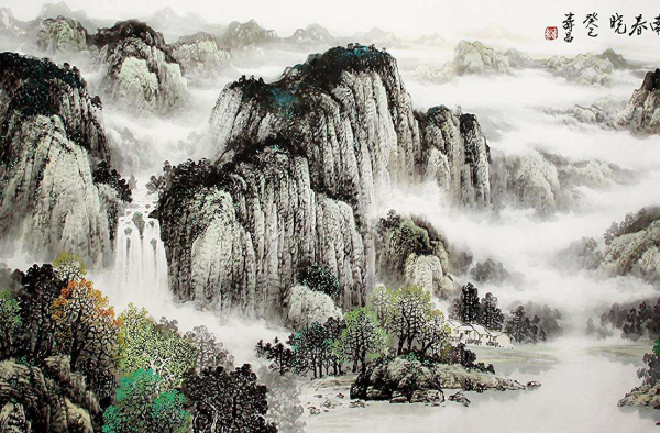 中国绘画艺术鉴赏之如何看懂中国画的山水精神