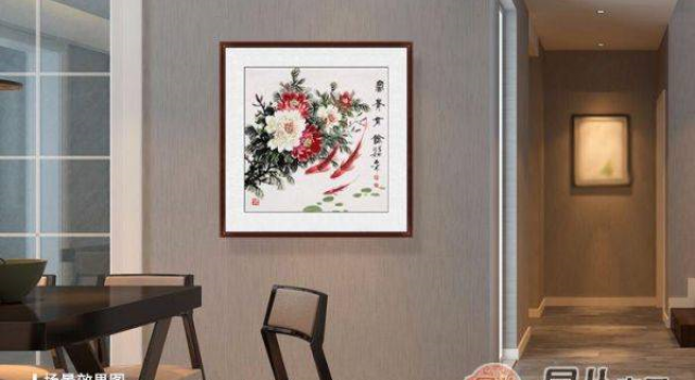 自家餐厅应挂什么画 三大类餐厅小品花鸟画推荐