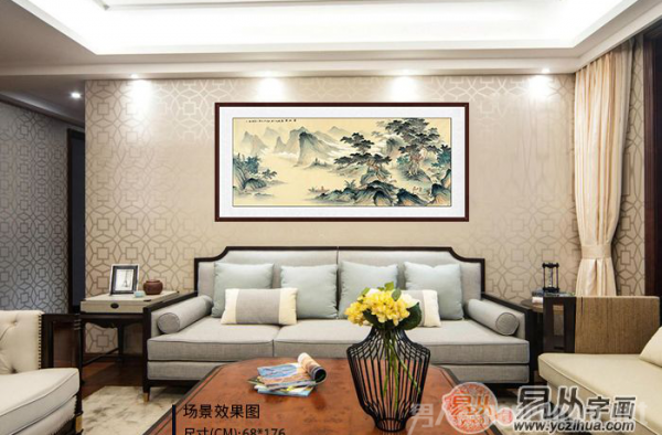 家居挂画仿古范儿，优雅复古气息与时尚美观并存