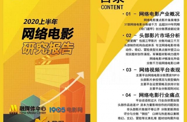 2020上半年网络电影研究报告出炉