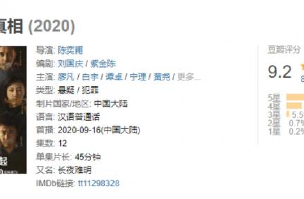 豆瓣年度悬疑剧最高分《沉默的真相》：长夜难明，他们燃灯前行