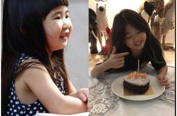 曹格女儿10岁了，甩掉“肉嘟嘟”变大长腿，父母基因注定会逆袭