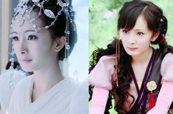 当古装女明星一人分饰两角：今生输给了前世，姐姐普遍比妹妹漂亮