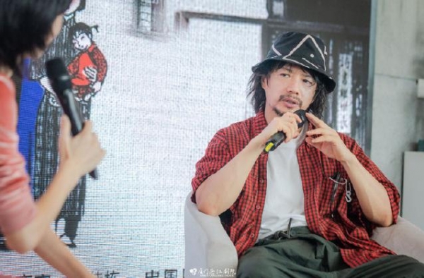 段奕宏《一刀天堂》造型疑曝光 长发颓废面孔瘦削