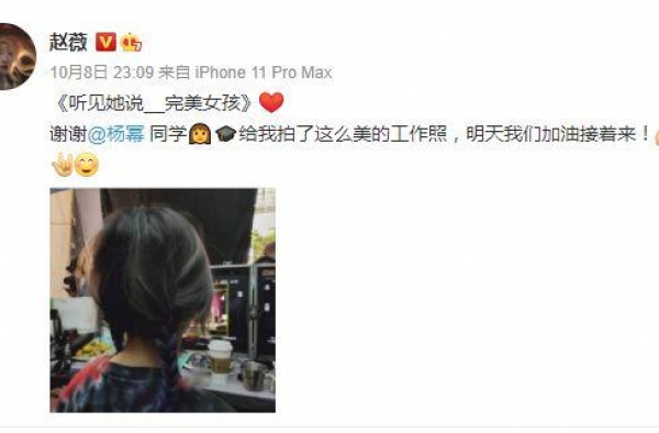 杨幂谈与赵薇合作新戏感受：压力爆炸大