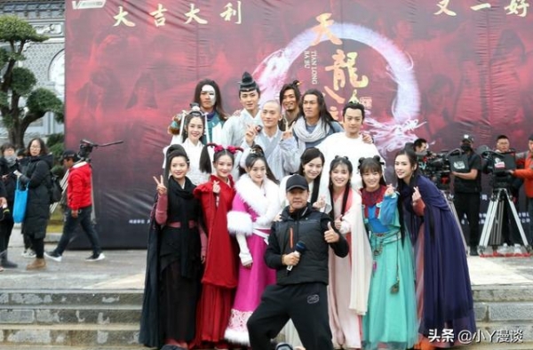 于荣光版《天龙八部》，造型雷人引争议，男女主曾是《寒战》配角