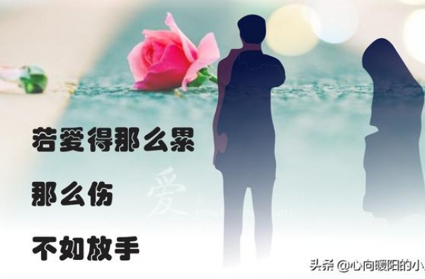 有缘相遇，无缘相守，若爱得那么累，那么伤，不如放手
