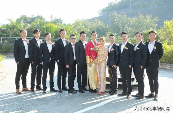 恭喜！TVB小花何雁诗今日出嫁，戴三对大龙凤镯，颈挂大金猪