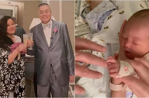 81岁钢琴大师刘诗昆再当爸，第3任娇妻44岁顺利产女