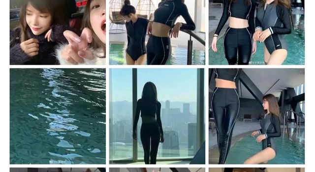 20岁网红晒露脐泳衣照，惹思聪火速留言，网友猜测：物色新女友