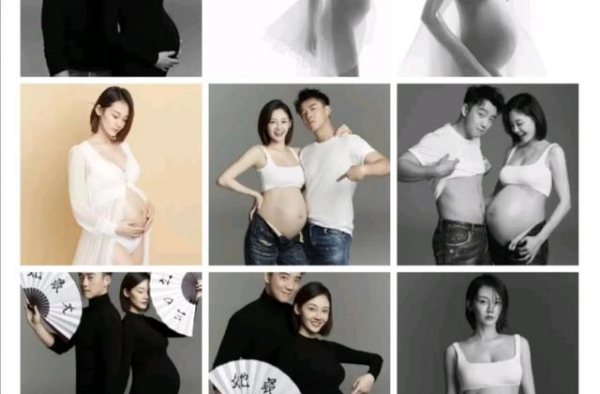 郑恺晒苗苗孕肚和女儿脚丫照，为妻子庆生，一句话看出家庭地位