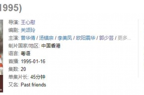 穿越时空，奇遇不断！这10部港产穿越剧，你都看完了吗？