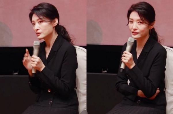 周涛近照暴露真实状态，法令纹深脸凹陷，没等嘉宾说完就抢话筒？