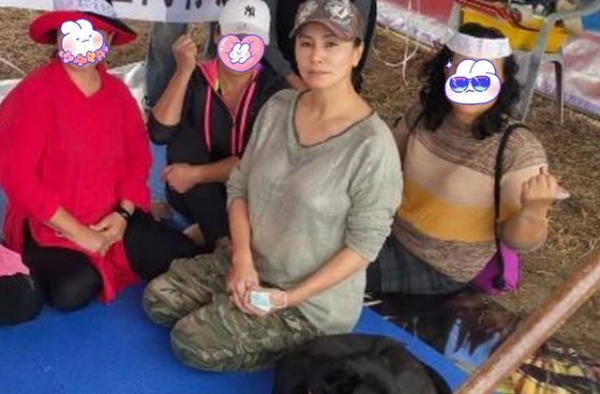 台湾第一美人田丽罕露面，穿迷彩服不修边幅，经历三段感情仍单身