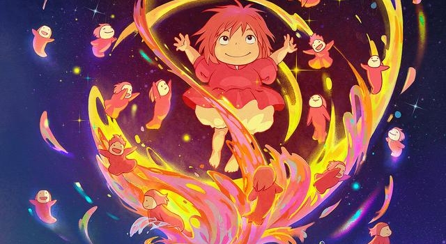 《崖上的波妞》曝跨年海报 上映首日8.5分口碑佳