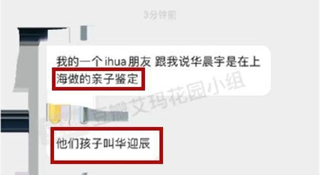 华晨宇承认和张碧晨生子 女儿名字曝光被曝曾做亲子鉴定